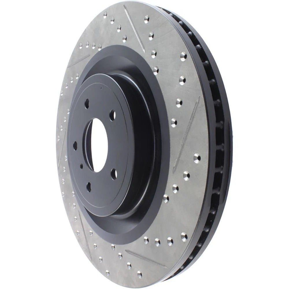 StopTech Drilled & Slotted Sport Rotor - Front Left | Multiple Fitments (127.42100L)