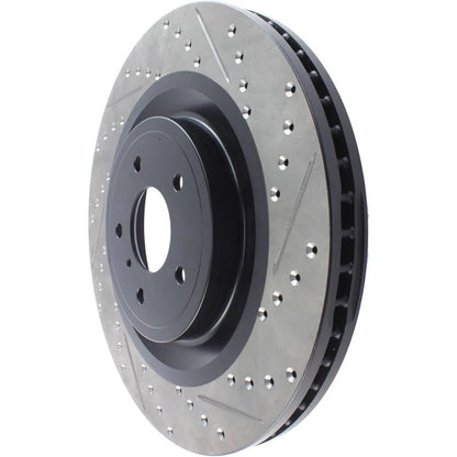 StopTech Drilled & Slotted Sport Rotor - Front Left | Multiple Fitments (127.42100L)