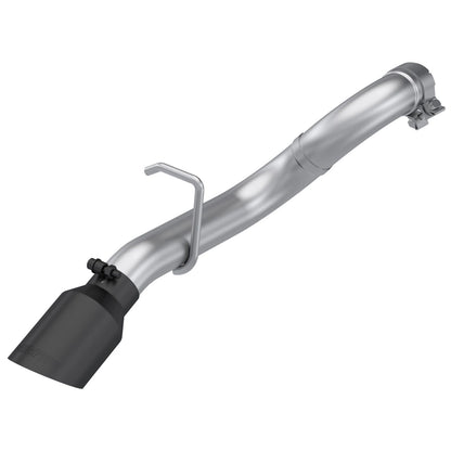 MBRP Armor Plus T409 SS Axle-Back Turn Down Jeep Wrangler 3.6L (S5539409BT)