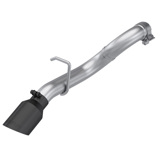 MBRP Armor Plus T409 SS Axle-Back Turn Down Jeep Wrangler 3.6L (S5539409BT)