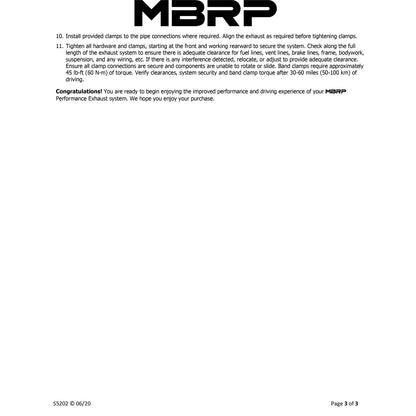 MBRP 3in. Cat-Back Dual Split Rear Exit Exhaust | Ford F150 (04-08) 4.6L/5.4L EC/CC-SB (S5202409)