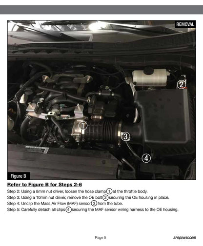 aFe Momentum GT Pro DRY S Cold Air Intake | Nissan Titan V8 5.6L (17-18) (51-76108)