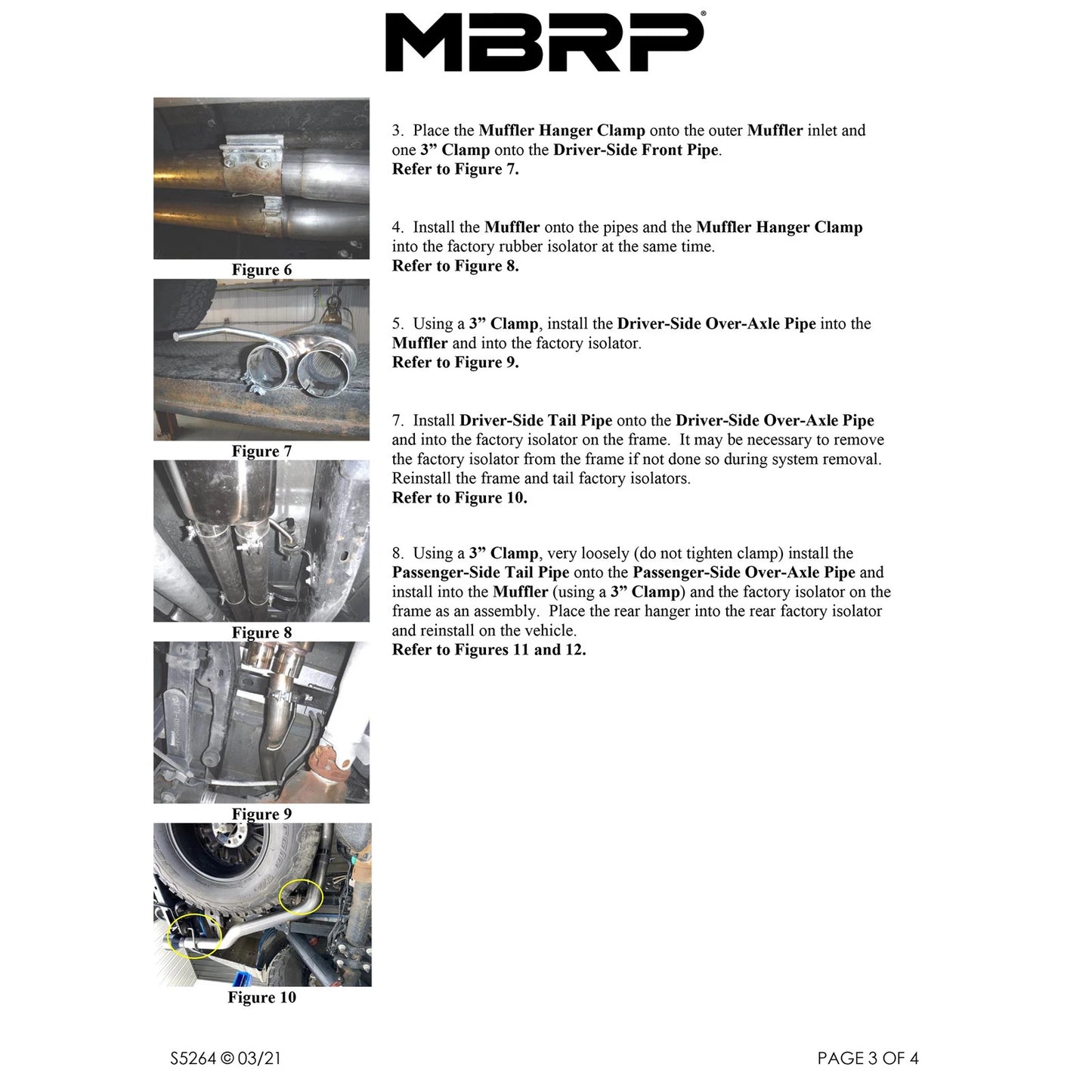 MBRP T409 3in Dual Rear Exit Resonator Back Exhaust | Ford F150 Raptor (17-20) (S5264409)