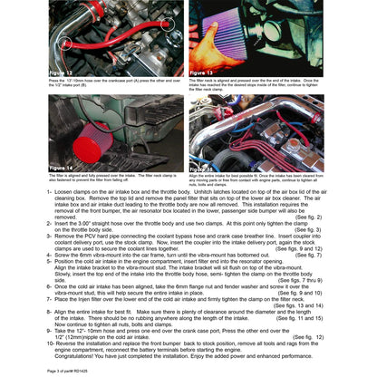 Injen Black Cold Air Intake | 1997-2001 Acura Integra Type R (RD1425BLK)