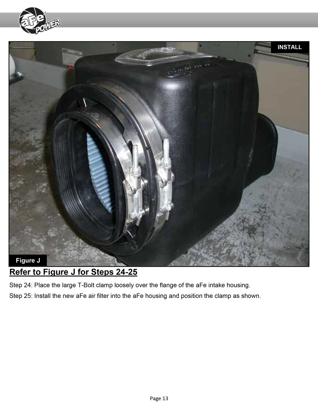 aFe Momentum HD Cold Air Intake | Ford V8-6.0L (03-07) (51-73003)