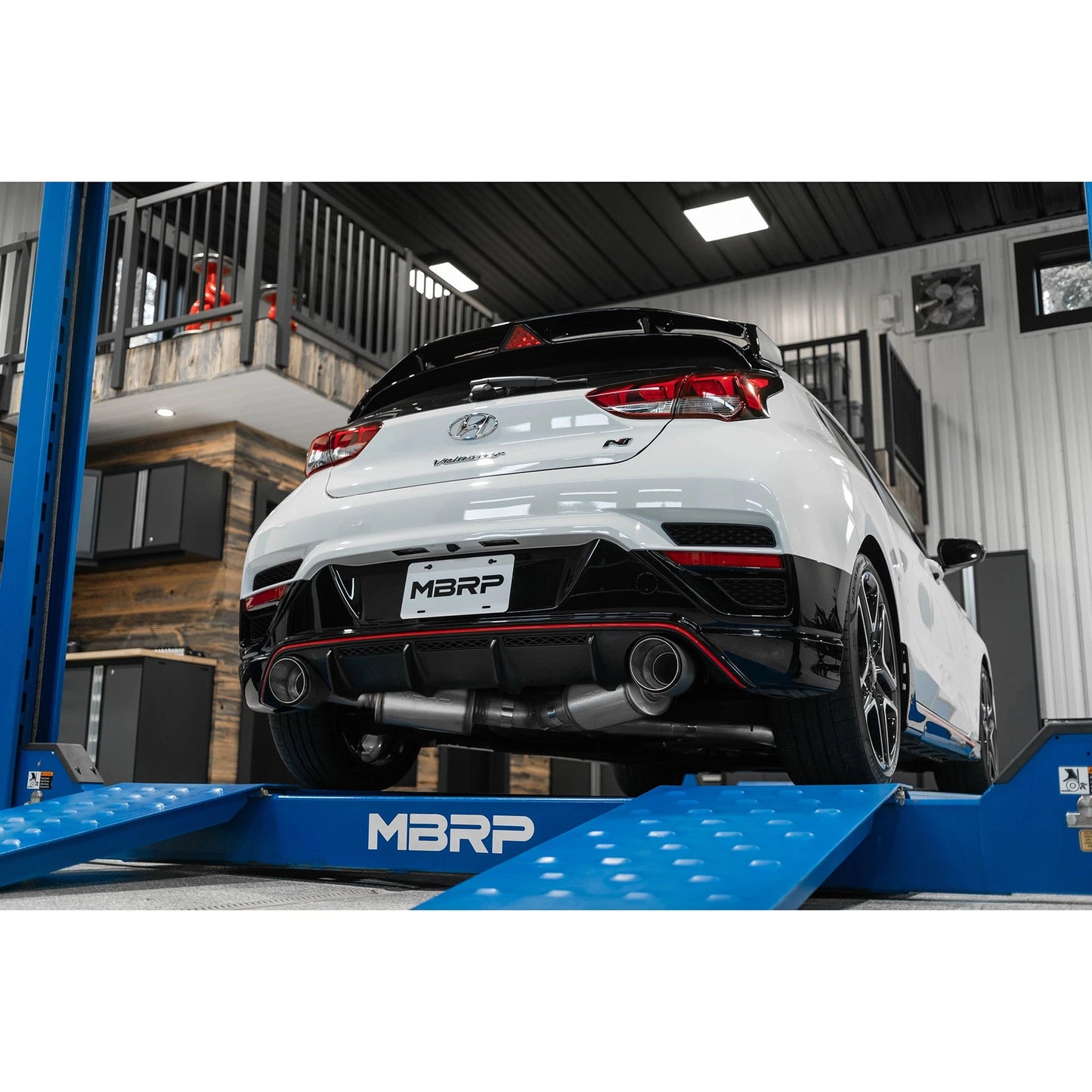 MBRP 3" Cat-Back Exhaust System | 2019-2021 Hyundai Veloster N (S47063CF/AL)