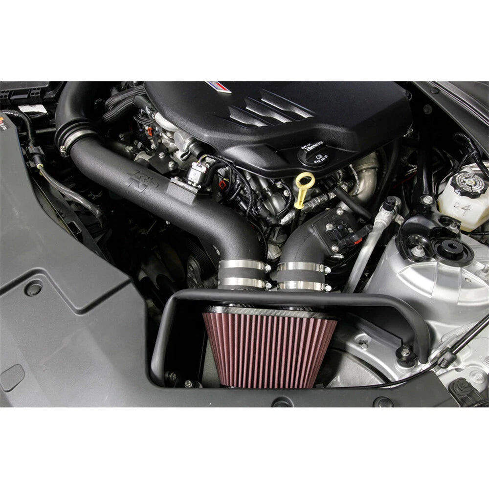 K&N 57-3093 Performance Cold Air Intake Kit for 2016-2017 Cadillac ATS-V 3.6L V6