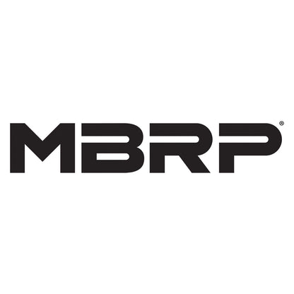 MBRP Armor Plus T409 SS 4in Filter Back Side Exit Exhaust | F-250/350/450 11-16 (S6287SLM)
