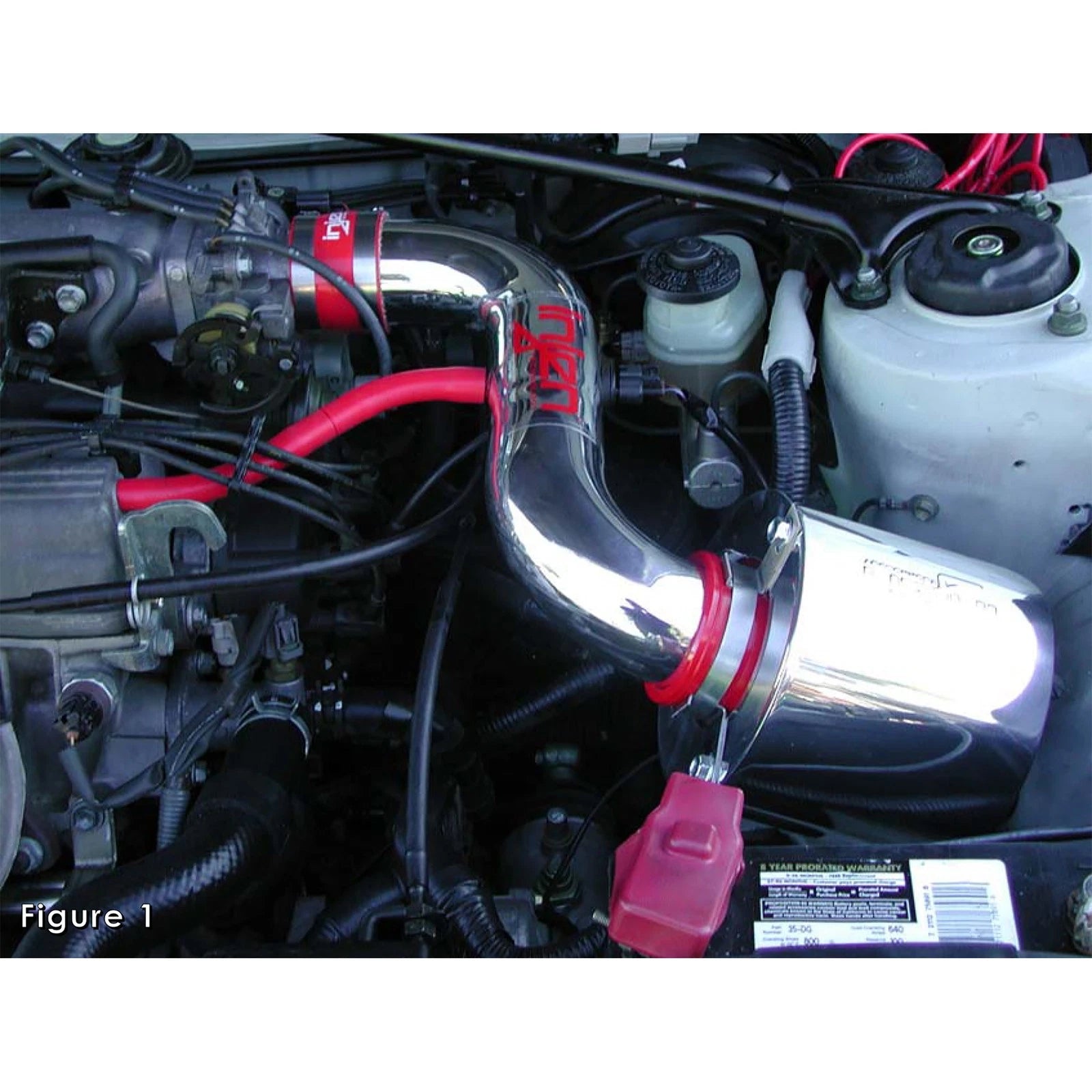 Injen Polished Short Ram Cold Air Intake System w/ Heat Shield | Toyota Celica GT (94-99) (IS2040P)