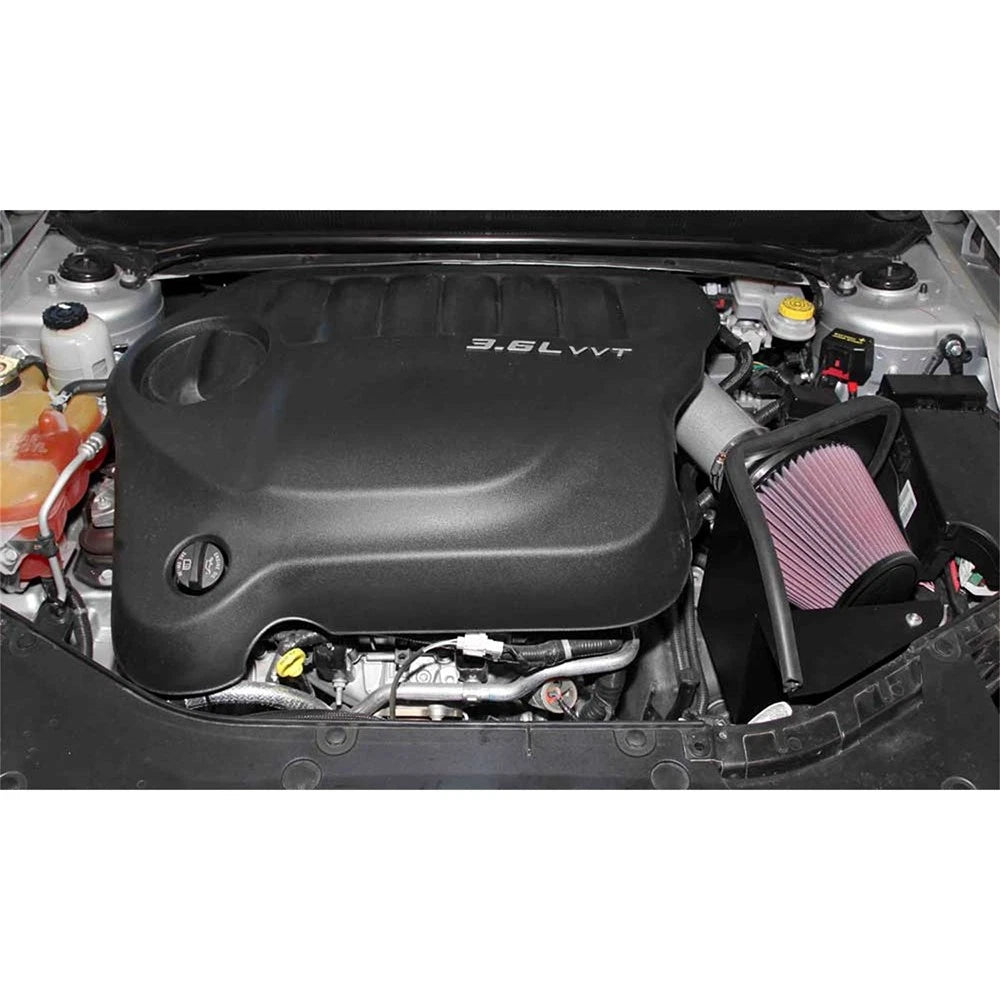 K&N Engineering Silver Typhoon Intake: Dodge Avenger 2011 - 2013 3.6L V6