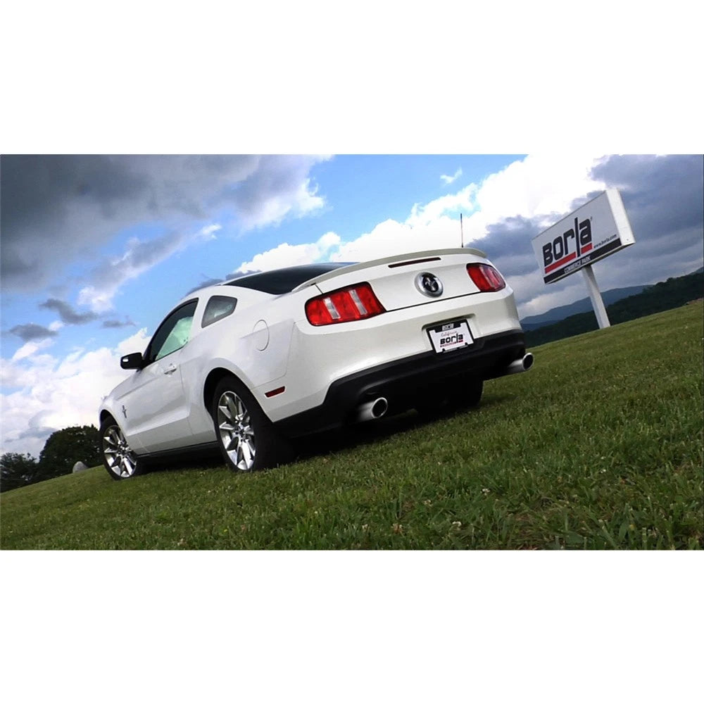 Borla Cat-Back Exhaust System - S-Type | 2011-2014 Ford Mustang 3.7L (140375)