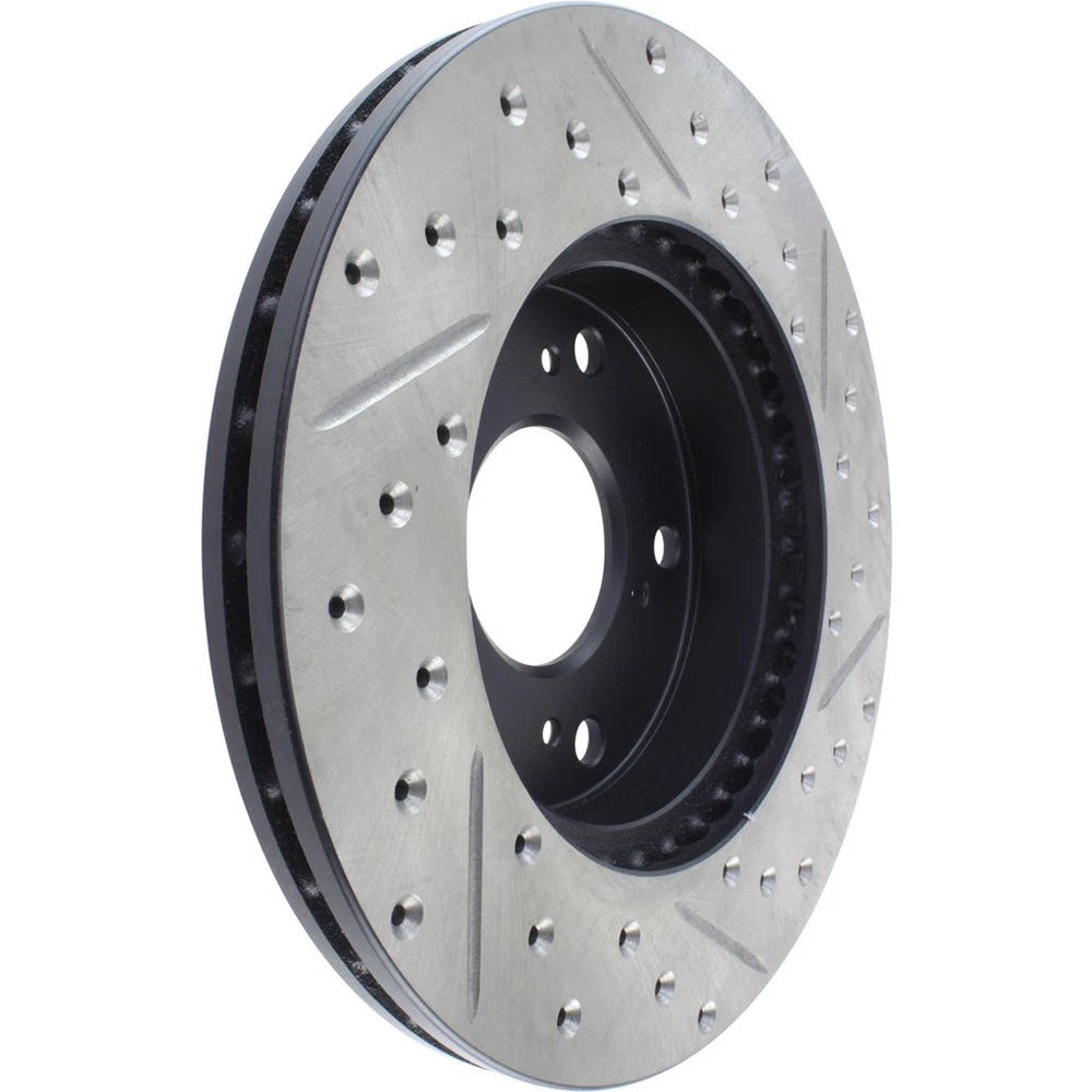 Stoptech Slotted And Drilled Brake Rotor | 2002-2006 Acura RSX (127.40056L)