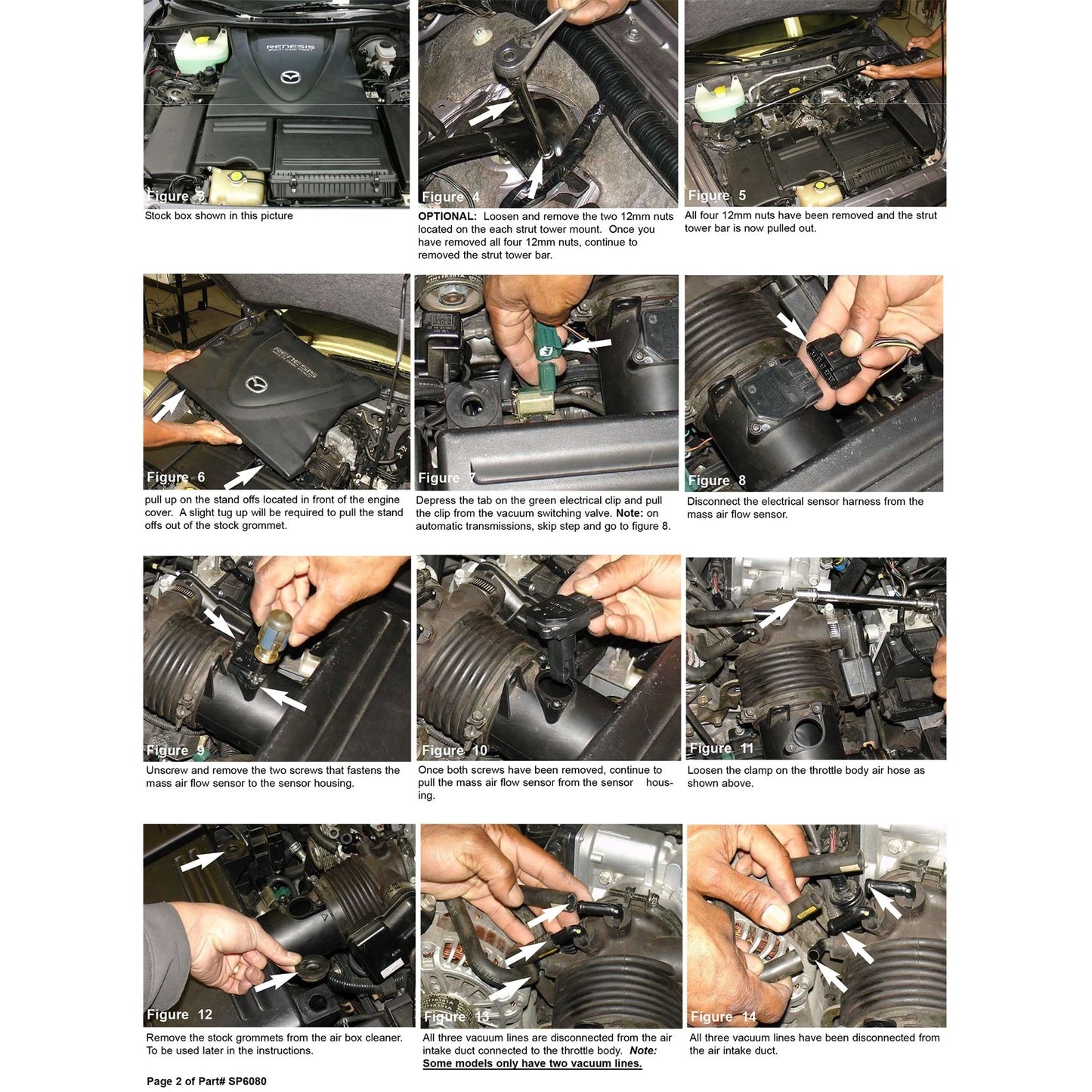 Injen Wrinkle Black Short Ram Intake System | Mazda RX-8 (03-09) (SP6080WB)