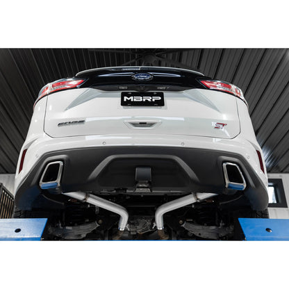 MBRP 2.5in Dual Rear Exit Axle-Back Alum Exhaust System | Ford Edge ST (19-22) (S5239AL)
