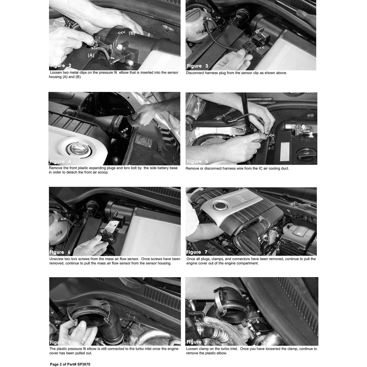 Injen Black Cold Air Intake | VW Golf GTi / Jetta GTi / Audi A3 2.0T 6 Spd (06-08) (SP3070BLK)