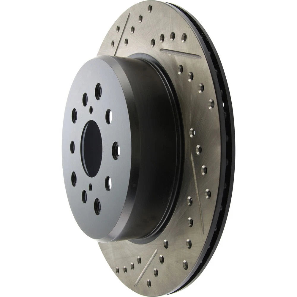 StopTech 127.44105R Rear Right Drilled Slotted Disc Brake Rotor for 93-98 Supra