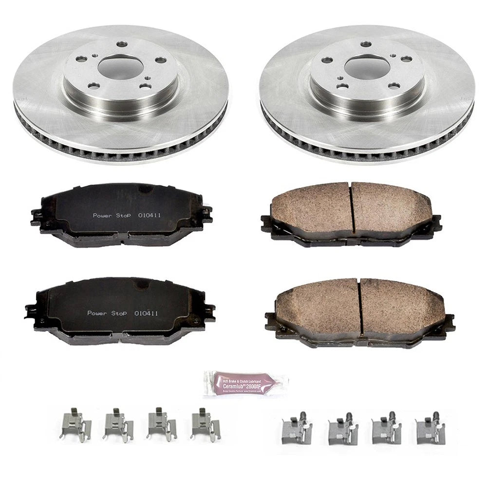 PowerStop Brake Kit | 2009–2010 Pontiac Vibe (KOE3054)