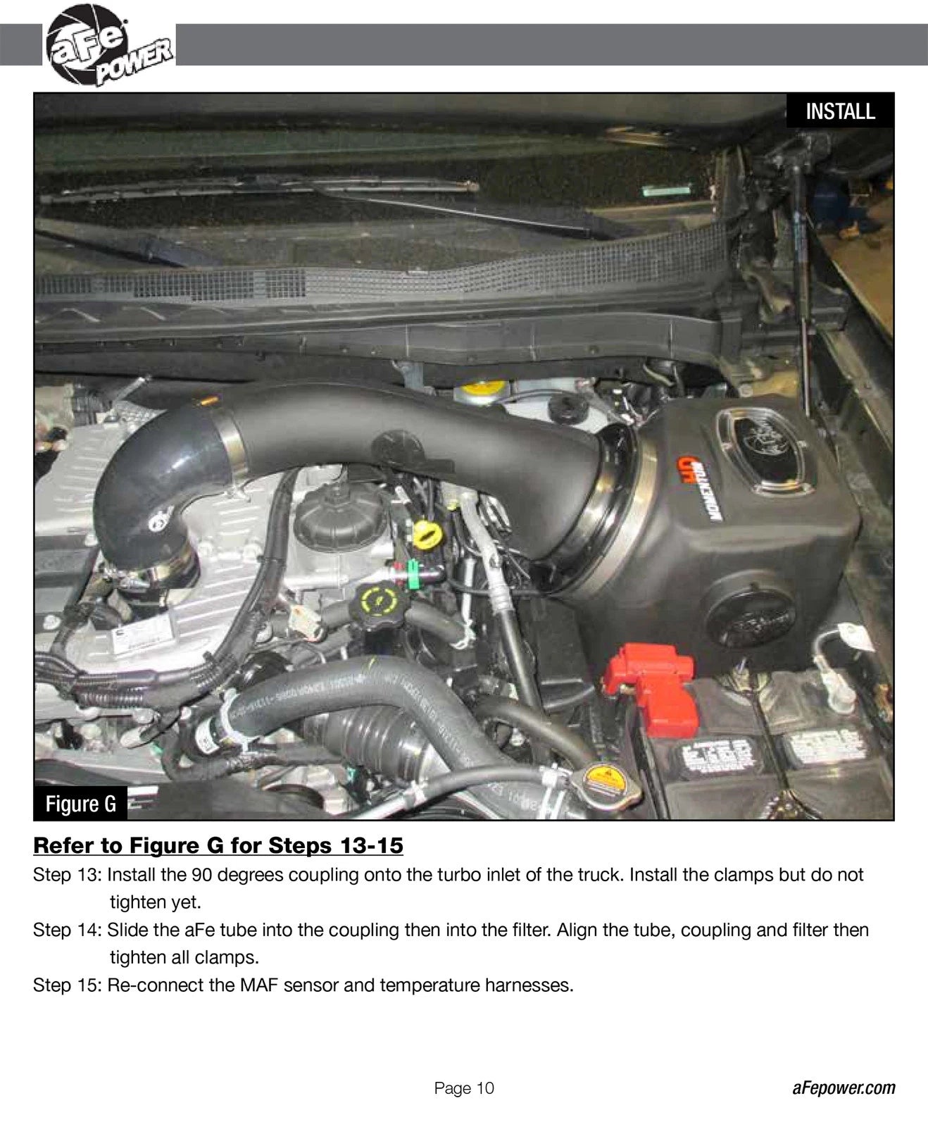aFe Momentum HD Pro 10R Intake System | Nissan Titan XD V8-5.0L (16) (50-76105)