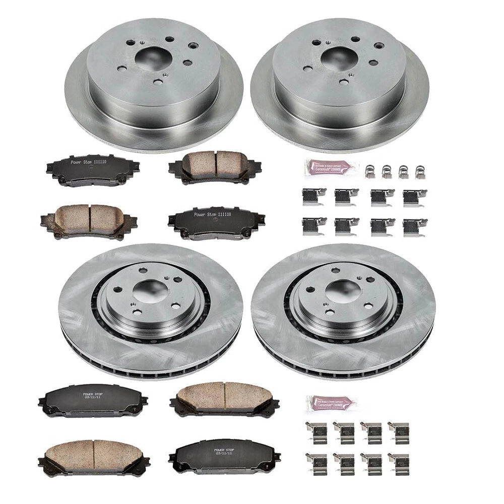 PowerStop Brake Kit | 2010–2015 Lexus RX350 (KOE5828)