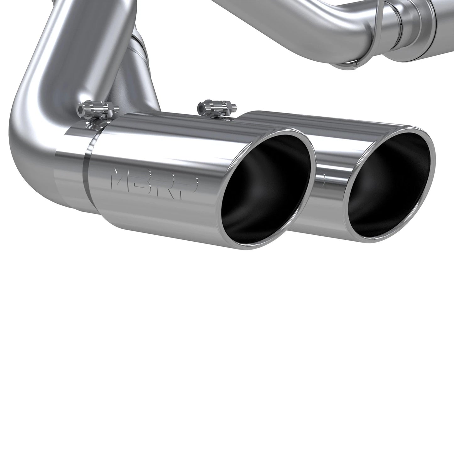 MBRP 4in 409 SS Single Side Dual Outlet Cat Back Exhaust | Ram 2500/3500 6.4L (14-16) (S5150409)