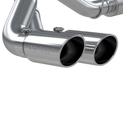 MBRP 4in 409 SS Single Side Dual Outlet Cat Back Exhaust | Ram 2500/3500 6.4L (14-16) (S5150409)