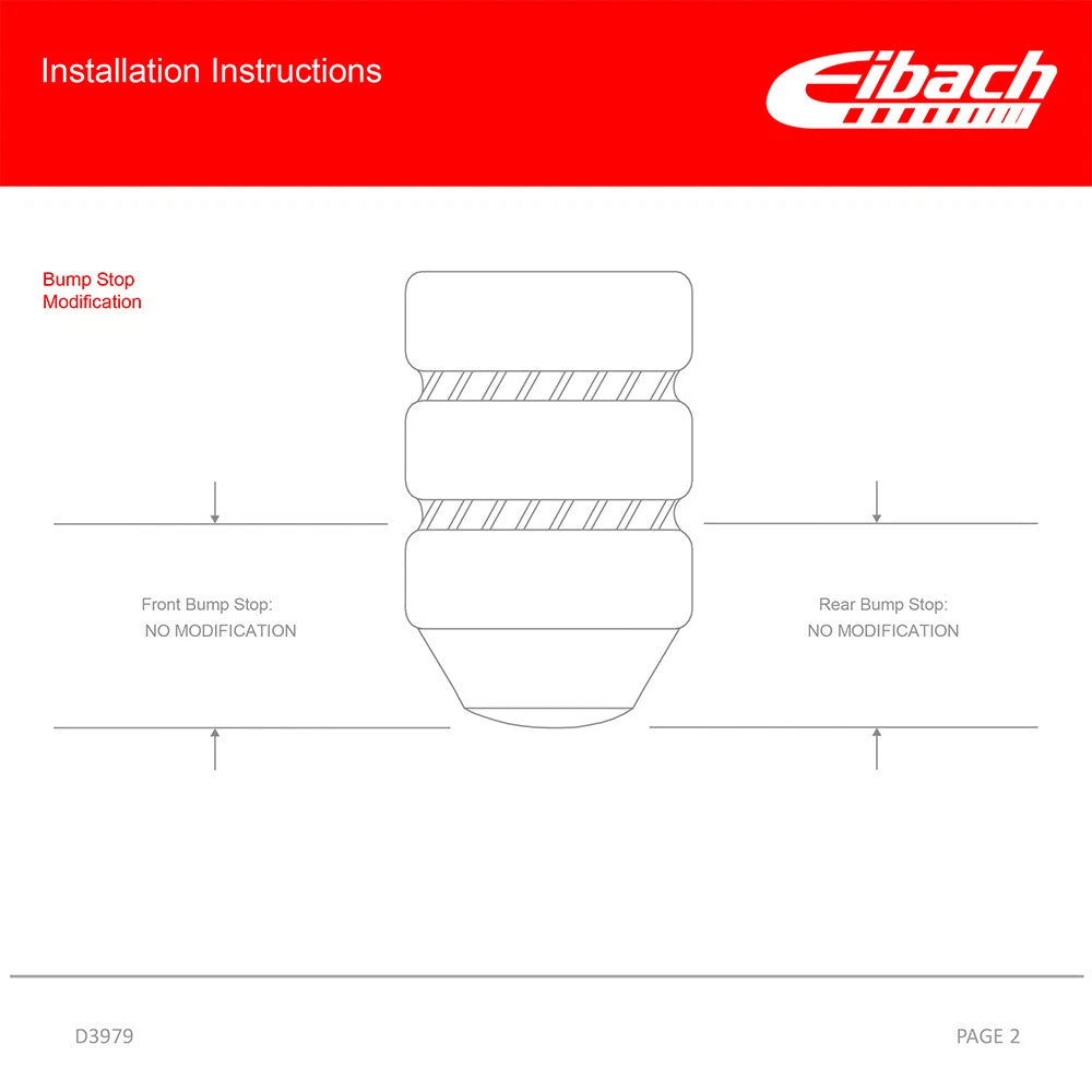 Eibach Pro-Lift Suspension Lift Kit for 2021-2022 Ford Bronco Sport
