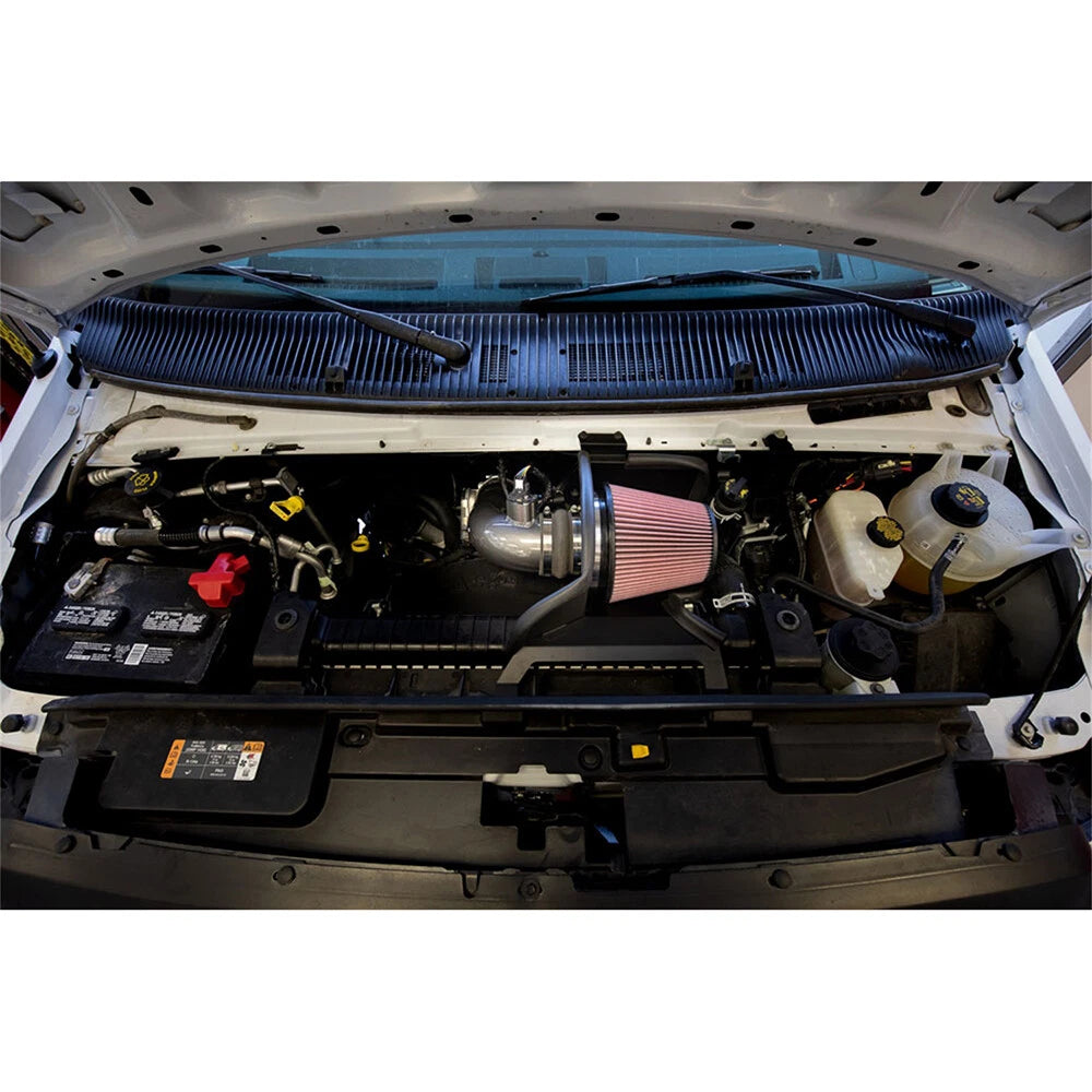 K&N 77-2618KC Performance Cold Air Intake Kit for 2021-22 Ford E350 E450 7.3L V8