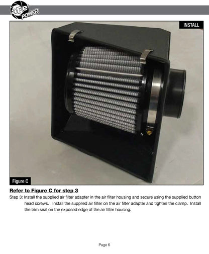 aFe Takeda Stage-2 Cold Air Intake | Subaru Outback/Legacy 09-19 (TR-4303P)