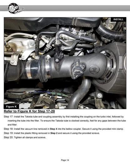 aFe Momentum Intake System w/ Pro Dry S Filter | Acura TLX 2021+ (56-70052D)