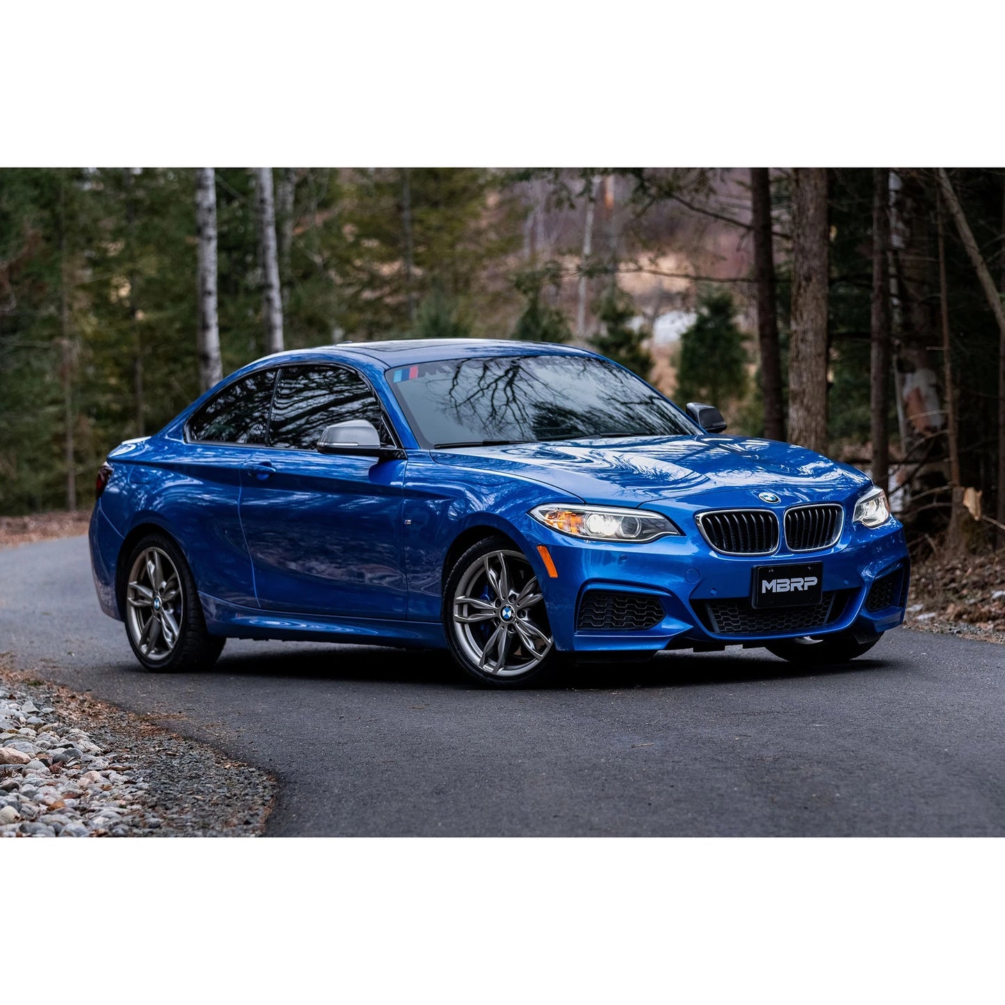 MBRP 3-In Armor Pro Street Dual Rear Exit Axle-Back | BMW M240i (S45003CF)
