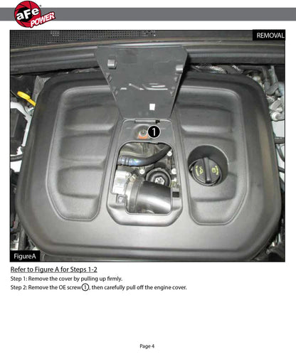 aFe Momentum GT Cold Air Intake w/ Pro 5R | Jeep Grand Cherokee V6-3.6L (16-17) (54-76214)