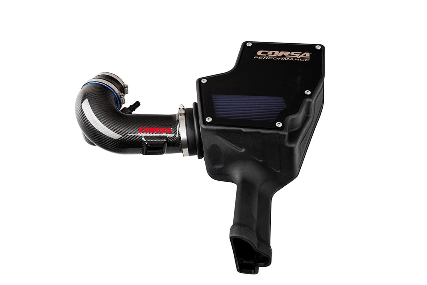 CORSA Forged Carbon Fiber/Plastic Closed Box Air Intake | Ford Mustang GT (44007, 419850)