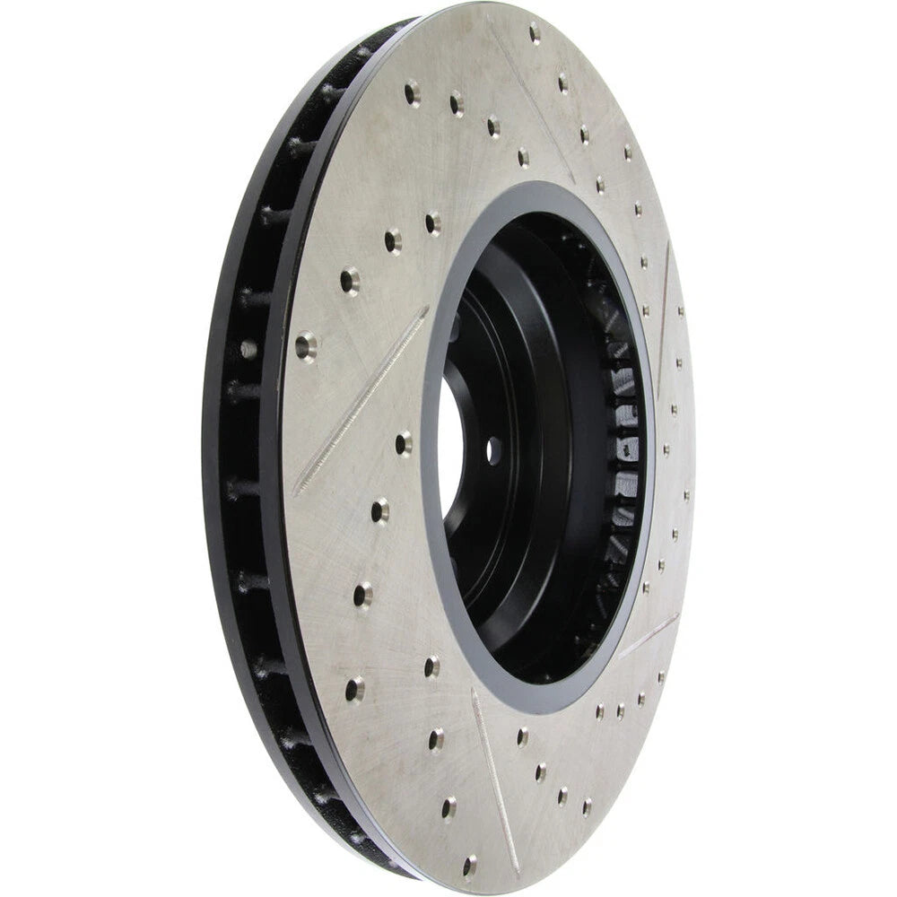 Stoptech Slotted And Drilled Brake Rotor | 2007-2009 BMW 335i (127.34093L)