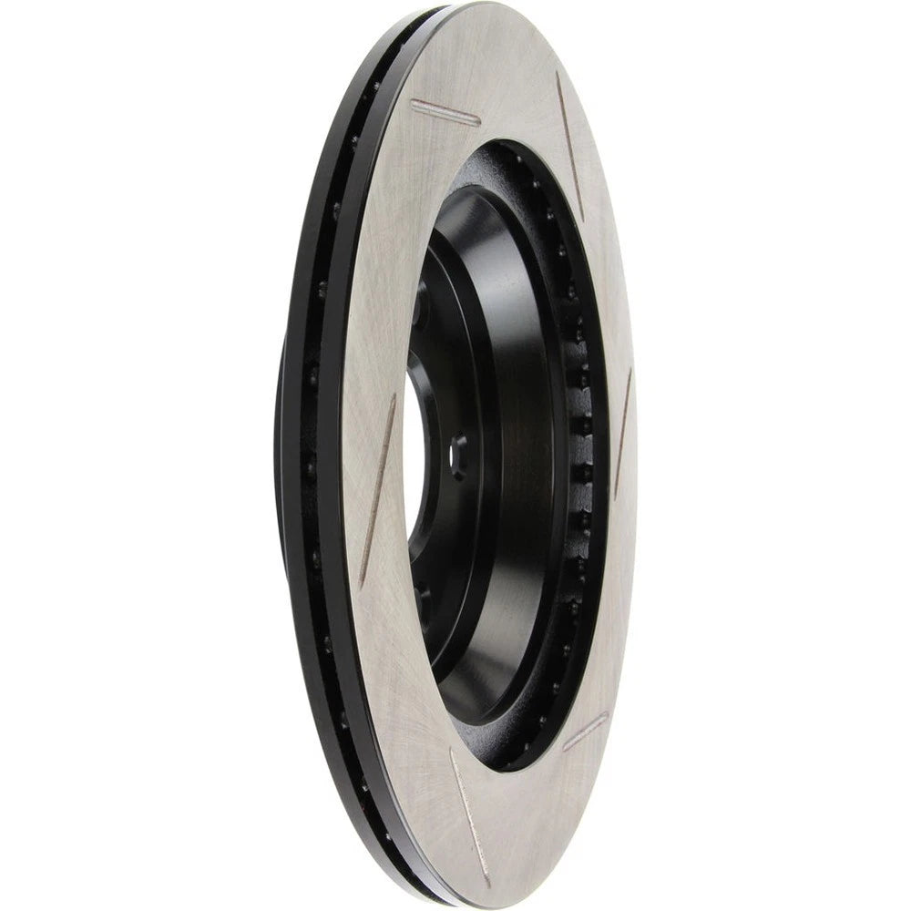 StopTech 126.61046SR Rear Right Slotted Brake Disc Rotor for 94-04 Ford Mustang