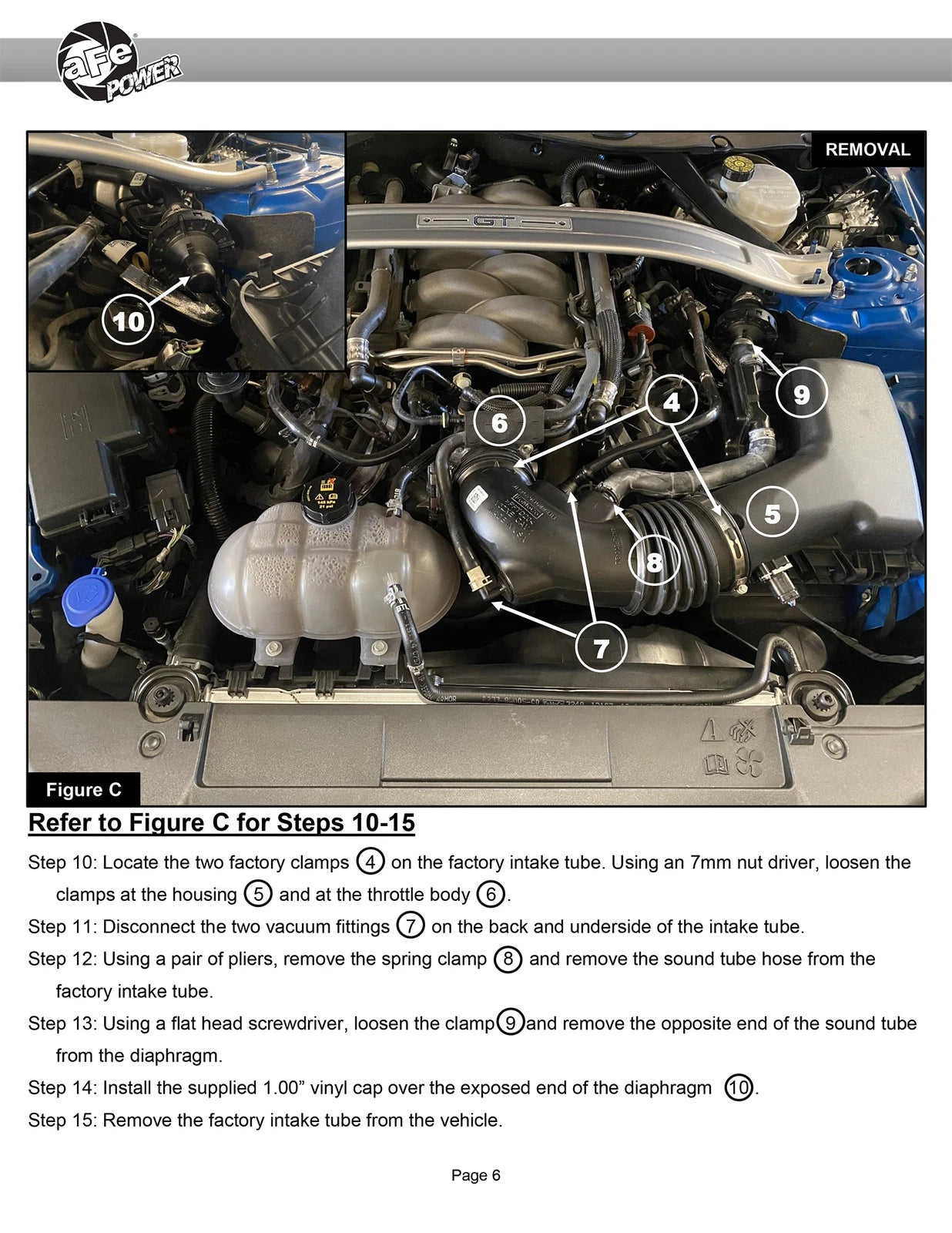 aFe Super Stock Induction System | Ford Mustang V8-5.0L (18-20) (55-10005D)