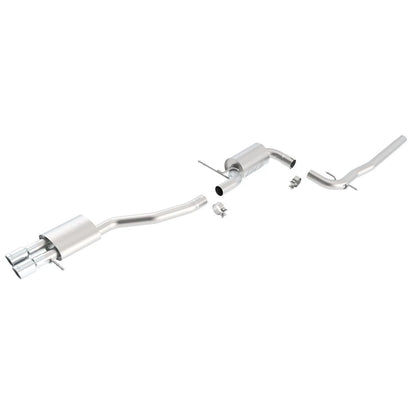 Borla Cat-Back Exhaust System - S-Type | 2006-2010 Volkswagen Jetta 2.5L (140397)