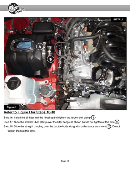 aFe Momentum GT PRO 5R Stage-2 Si Intake System | Toyota Tundra V8 5.7L (07-14) (54-76003)