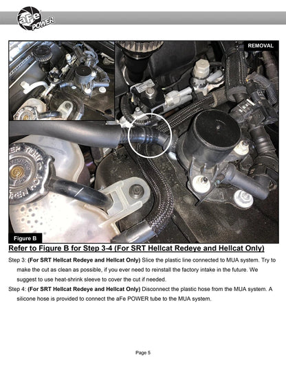 aFe Track Series Stage-2 Carbon Intake | Dodge Challenger 18-23 (57-10001D)