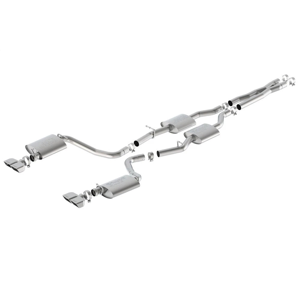Borla Cat-Back Exhaust System - S-Type | 2015-2019 Dodge Challenger 5.7L (140627)