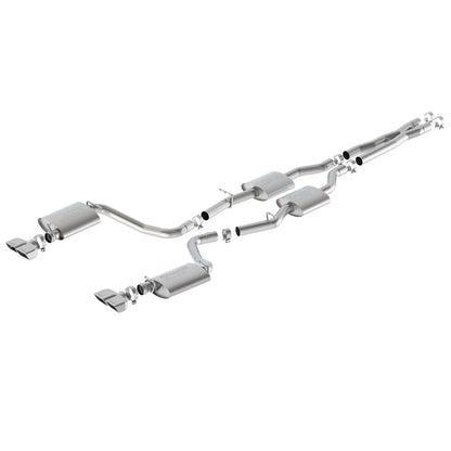 Borla Cat-Back Exhaust System - S-Type | 2015-2019 Dodge Challenger 5.7L (140627)