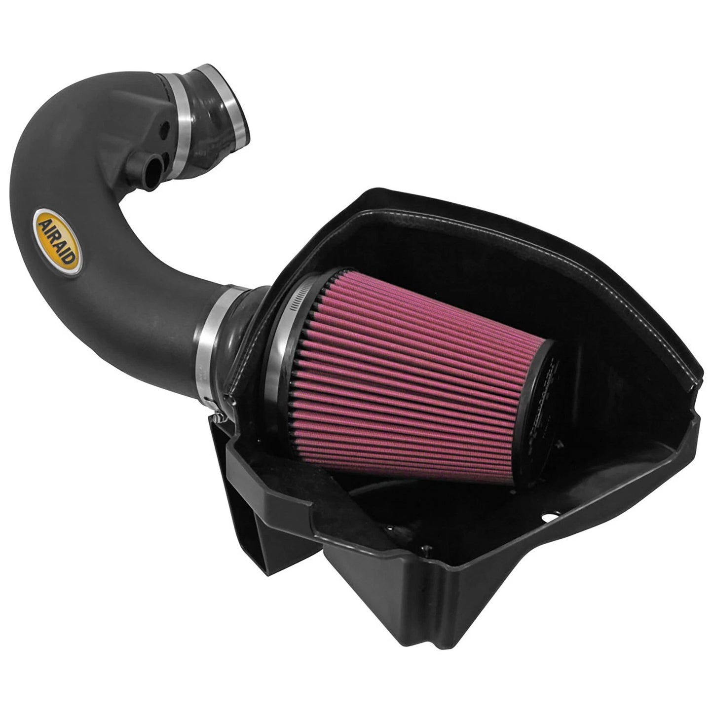 Airaid 12-13 Ford Mustang Boss 302 MXP Intake System w/ Tube (Oiled / Red Media) | Ford Mustang (12-13) (450-321)