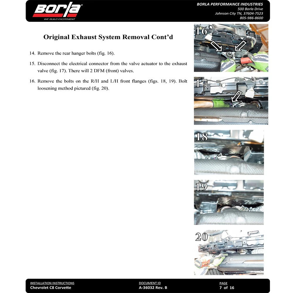 Borla Exhaust Cat-Back Exhaust System | 2020-2021 Chevrolet Corvette (140838/9)