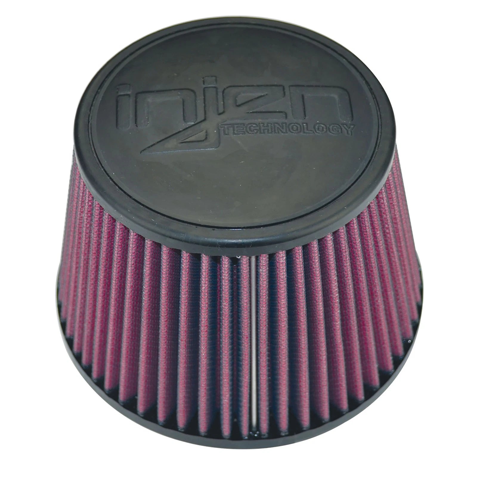 Injen High Perf 3.50in Black Air Filter | Universal 6¾x5 Pleat | (X-1015-BR)