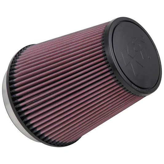 K&N RU-2800 Universal Round Tapered Performance Washable Air Filter for Intake