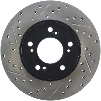 StopTech 127.40026R Front Right Drilled Brake Rotor for 97-01 Integra / Prelude
