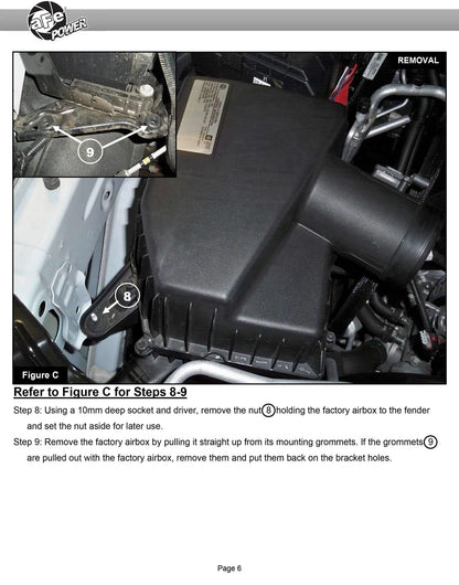 aFe Momentum Cold Air Intake w/ Pro Dry S Filter | GM 2500/3500HD V8 6.6L (20) (50-70055D)