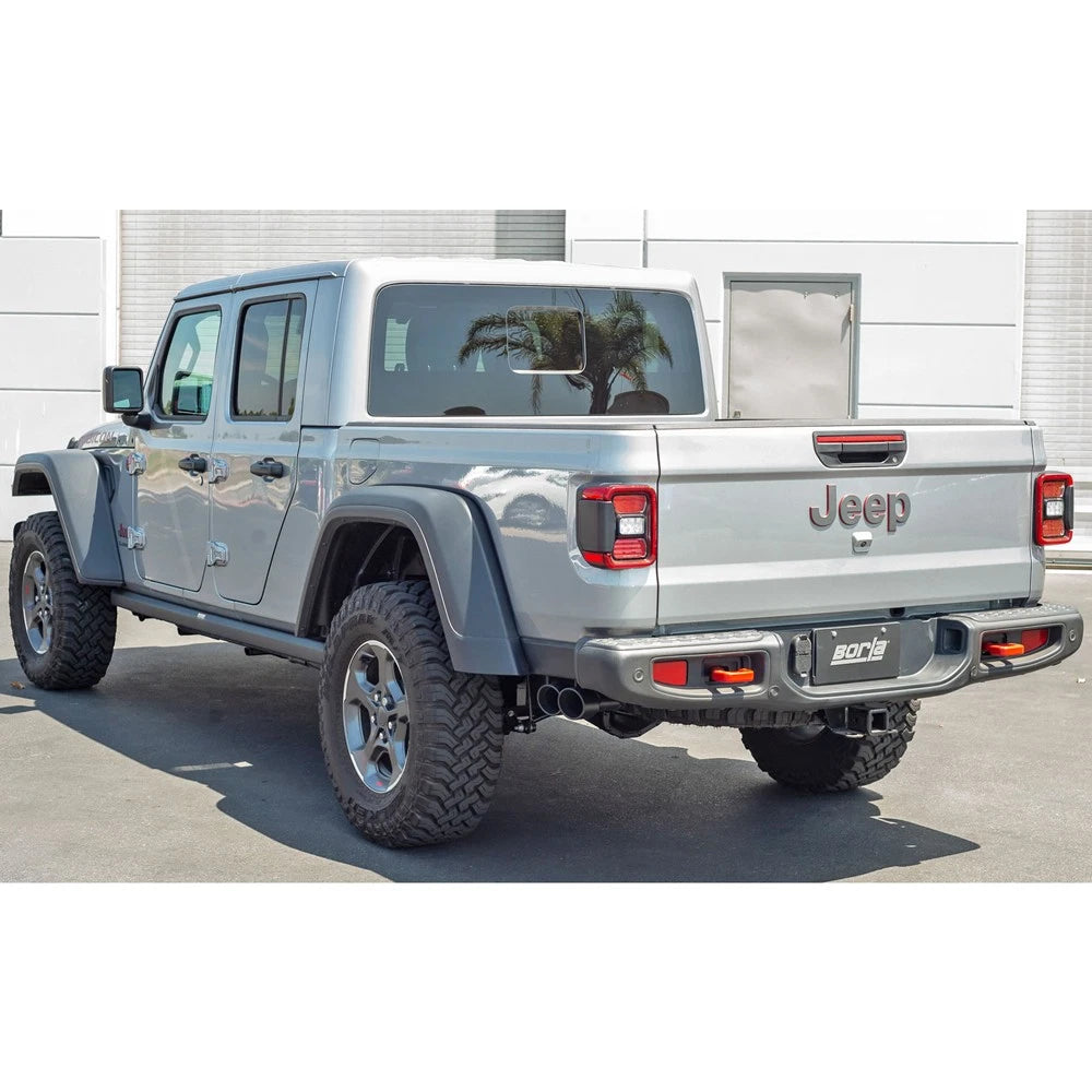 Borla Cat-Back Exhaust System - S-Type | 2020-2020 Jeep Gladiator 3.6L (140814CB)