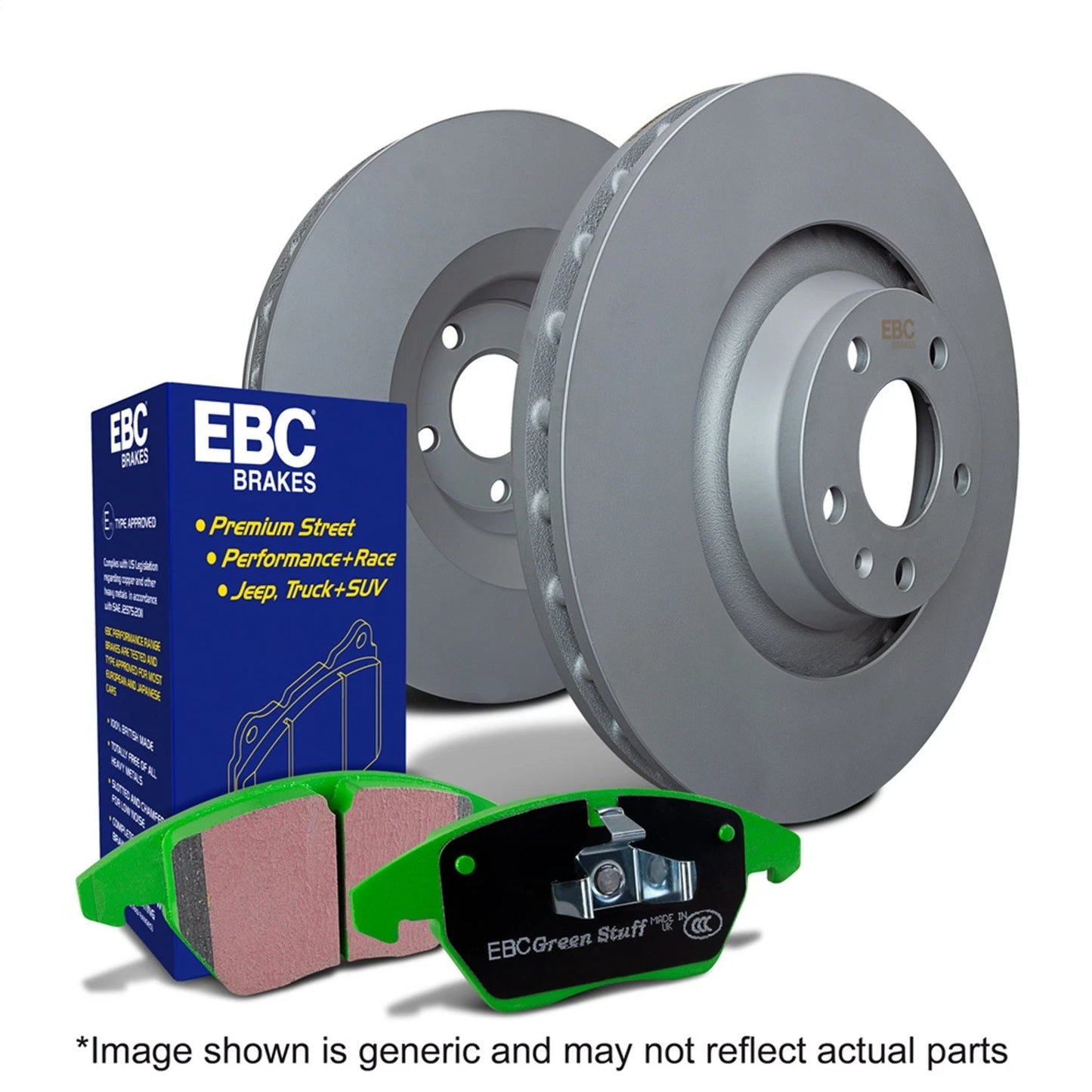 EBC S11 Brake Pad and Rotor Kit