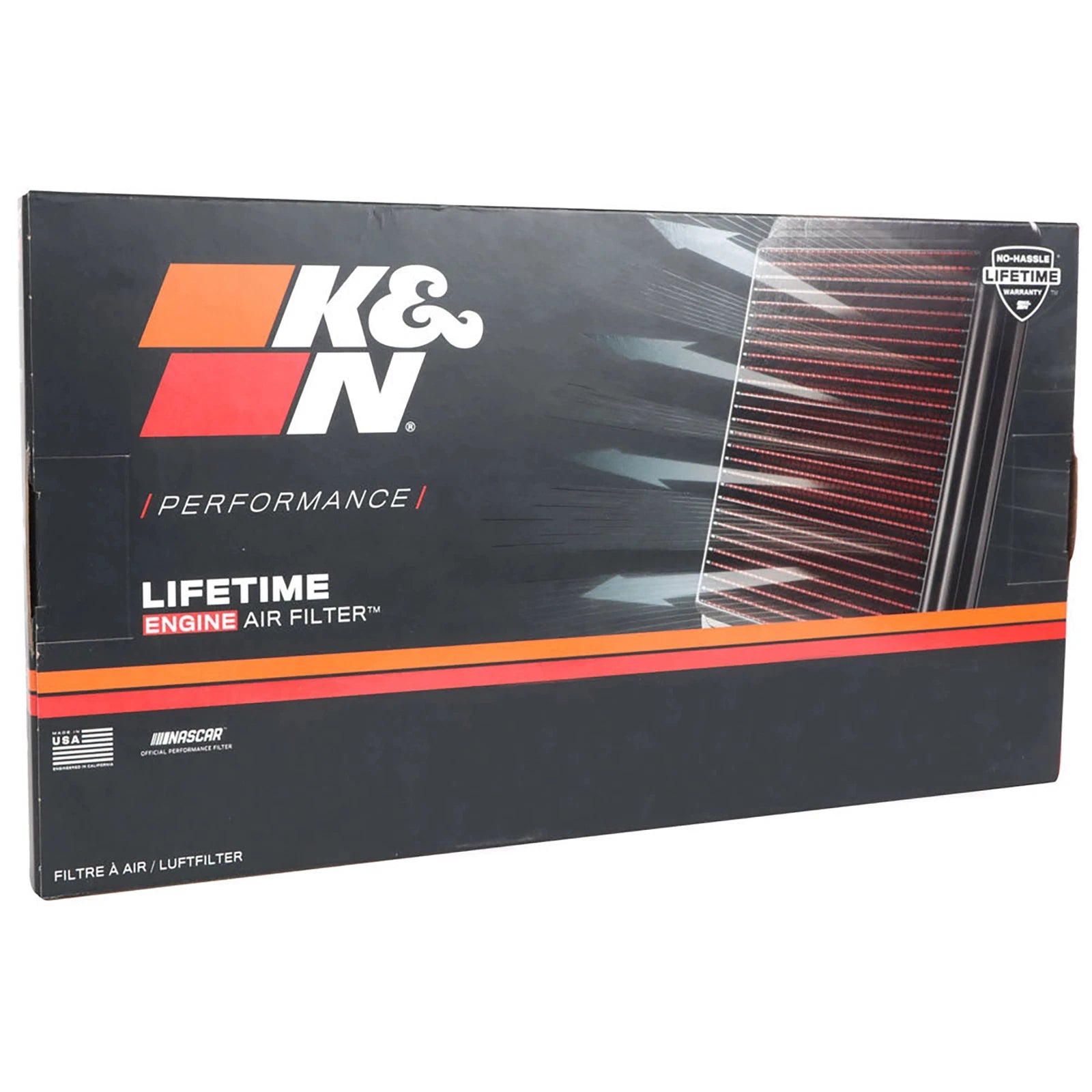 K&N 33-5106 Performance Air Filter for 2020-23 Wrangler Gladiator 3.0L V6 Diesel
