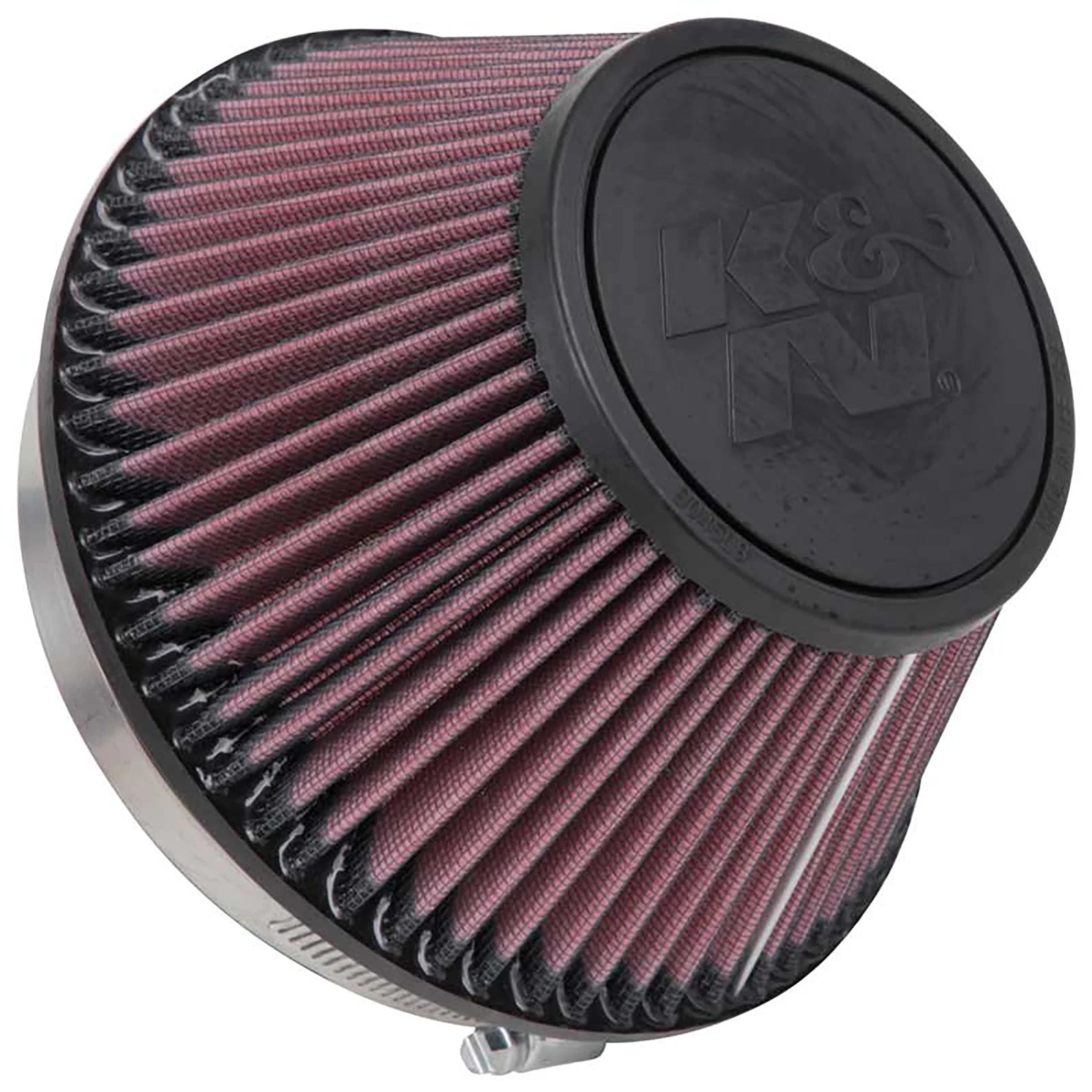 K&N RU-4600 Universal Round Tapered Performance Washable Air Filter for Intake